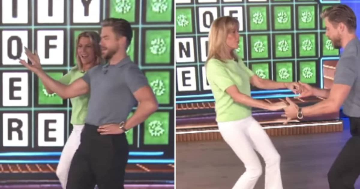 Screenshots of Vanna White dancing with Edward Hough (Cover image source: Instagram | Vanna White)