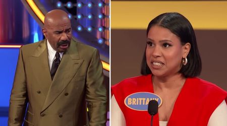 'Family Feud' host Steve Harvey baffled as contestant names NBA team no one expected her to say