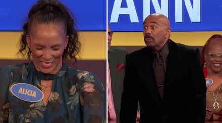 'Family Feud' contestant reveals she runs a haircare business and ends up offending Steve Harvey