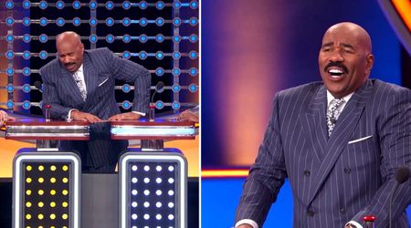 'Family Feud' host Steve Harvey prays for his name to be on the board among comedians who are studs
