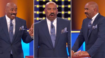'Family Feud' host Steve Harvey jokes about an answer targeting him over his big lips