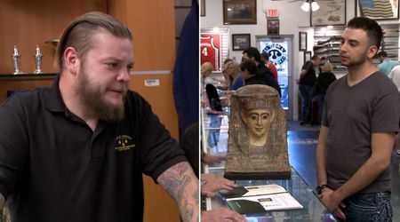 'Pawn Stars' cast member Corey Harrison pays $30,000 for Egyptian mask after he almost let it go