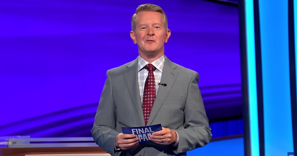 Screenshot showing Ken Jennings on "Jeopardy!" (Cover Image Source: YouTube | Jeopardy!)