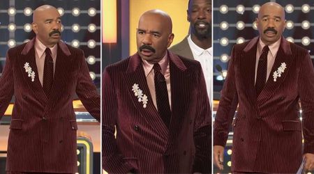 'Family Feud' host Steve Harvey stunned as NFL players reveal choice of clothing for their wives