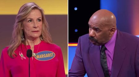 'Family Feud' host Steve Harvey mishears a contestant's answer leading to a wild TV moment