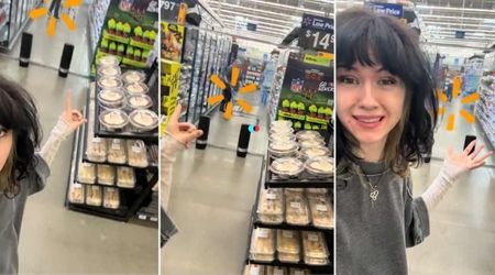 Walmart customer unhappy about how the store is preventing people from cutting across aisles
