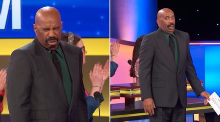'Family Feud' players name things Steve Harvey is grateful for — he thinks some of them are silly