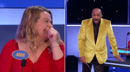 'Family Feud' host Steve Harvey completely loses it after hearing player's answer about Olympics