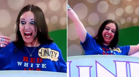 'Price is Right' contestant falls on her back as she runs to the stage — ends up winning $20,000