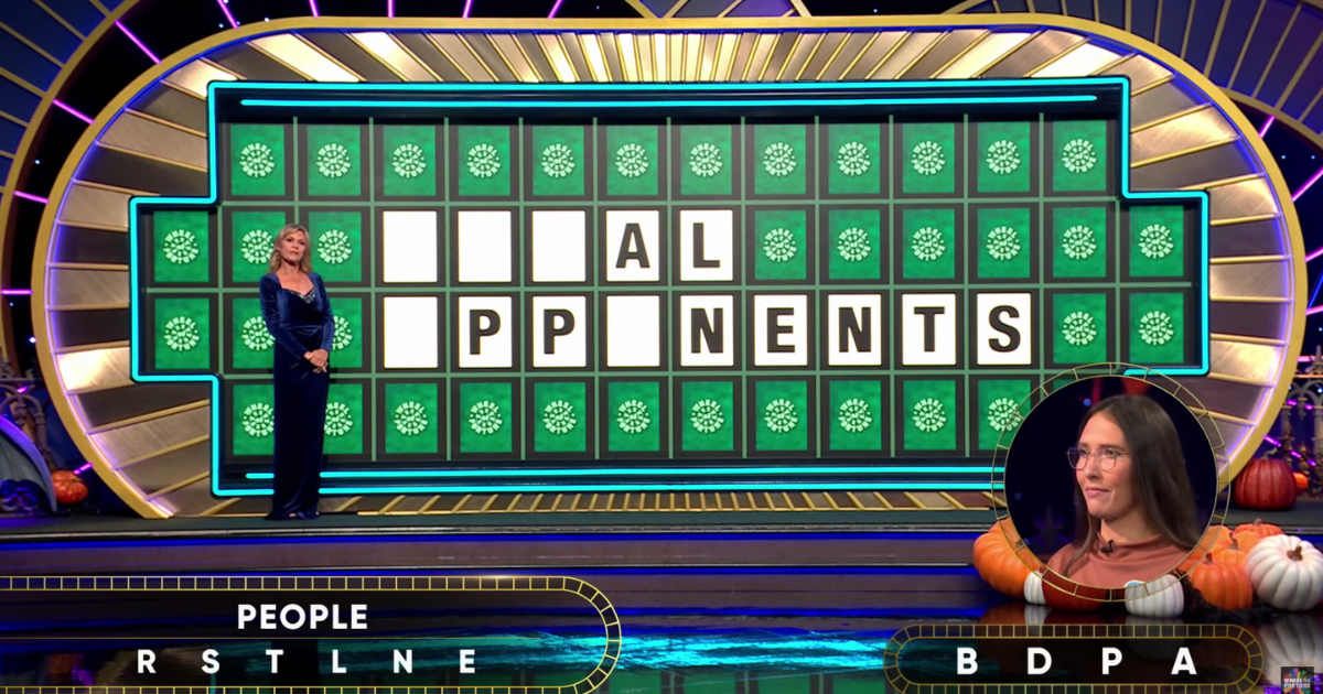 Screenshot showing the contestant trying to solve the puzzle on "Wheel Of Fortune." (Cover Image Source: YouTube | Wheel Of Fortune)