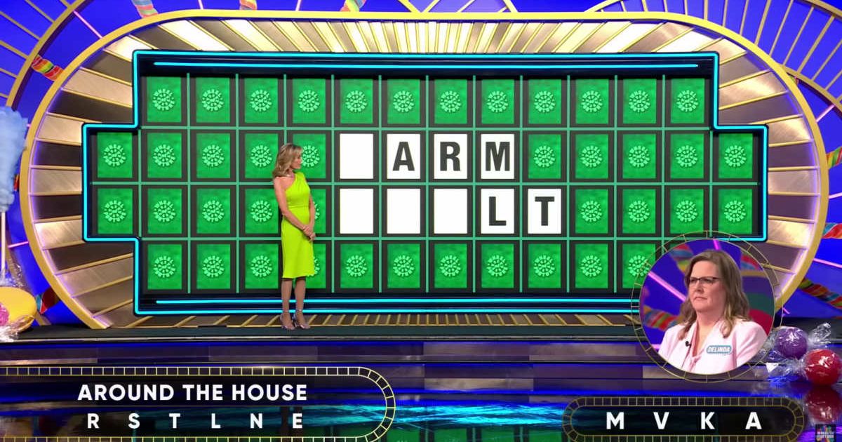 Screenshot showing the contestant trying to solve the puzzle on "Wheel of Fortune" (Cover Image Source: YouTube | Wheel of Fortune)