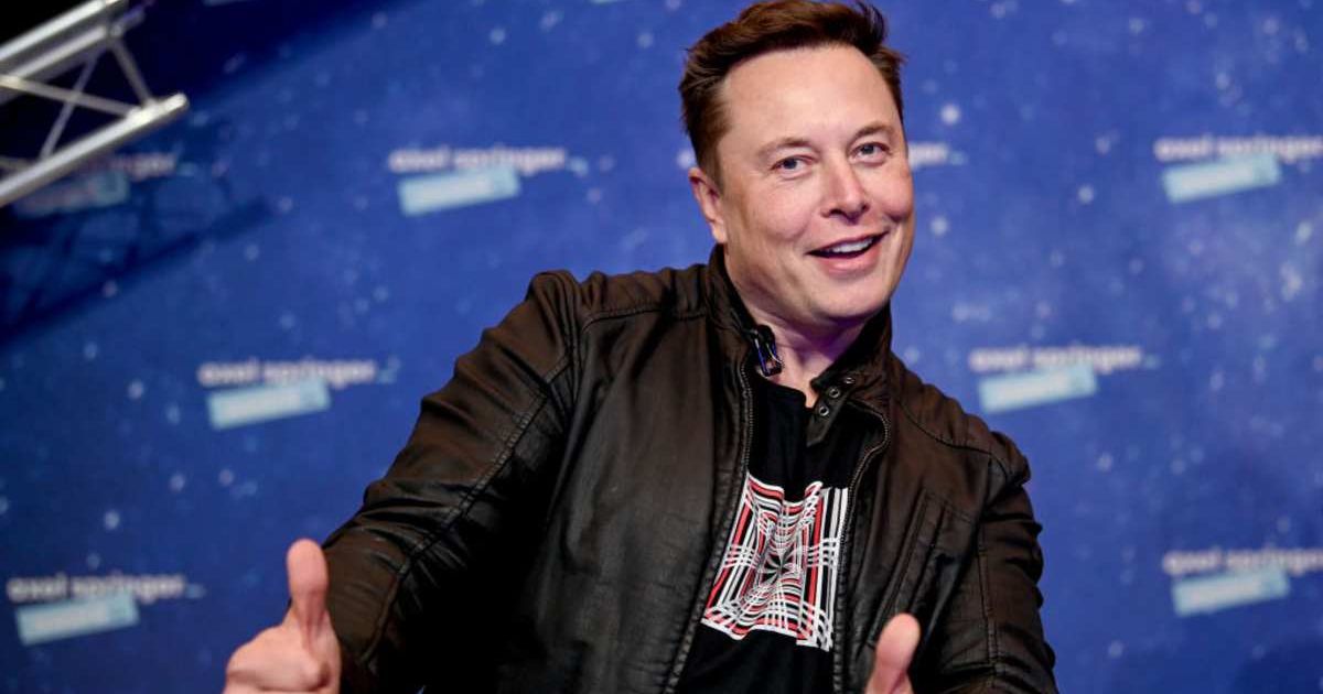 Elon Musk on the red carpet for the Axel Springer Award 2020 (Image source: Getty Images / Photo by Britta Pedersen-Pool)