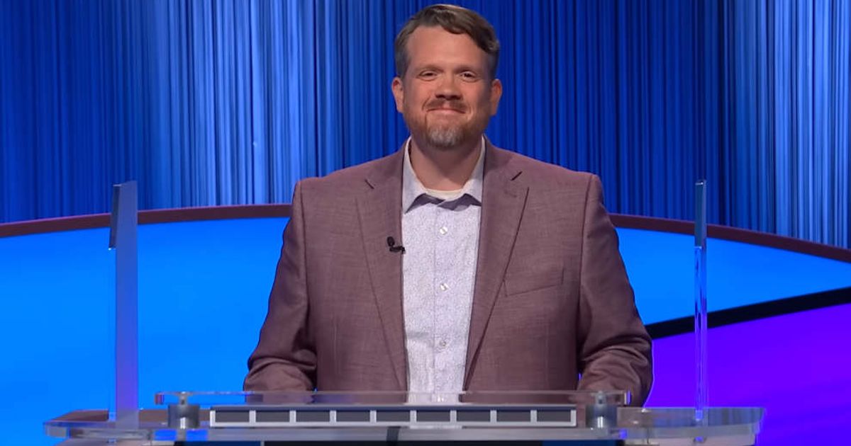 Screenshot showing Joseph Evans on Jeopardy! (Cover image source: YouTube/Jeopardy!)