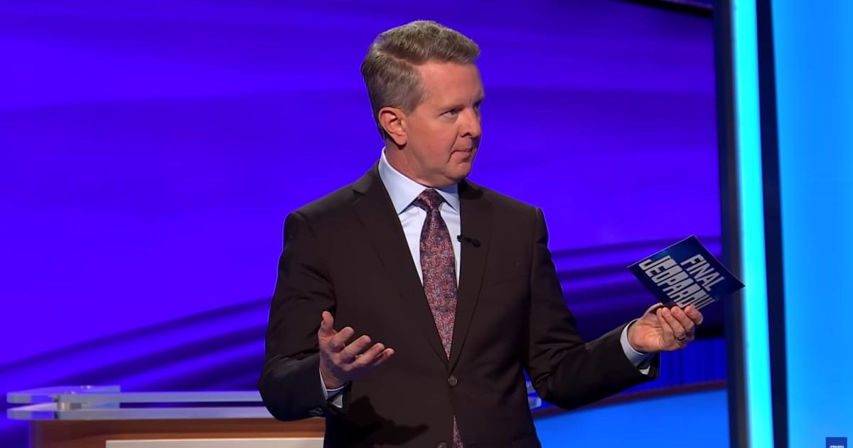 Screenshot showing Ken Jennings on "Jeopardy!" (Cover Image Source: YouTube| Jeopardy!)