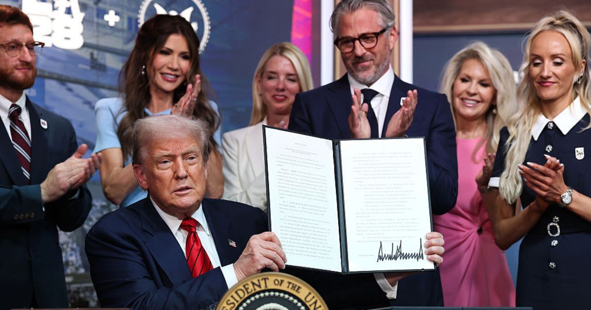 President Donald Trump  announcing his policies (Cover Image Source: Getty Images| Photo by Win McNamee)