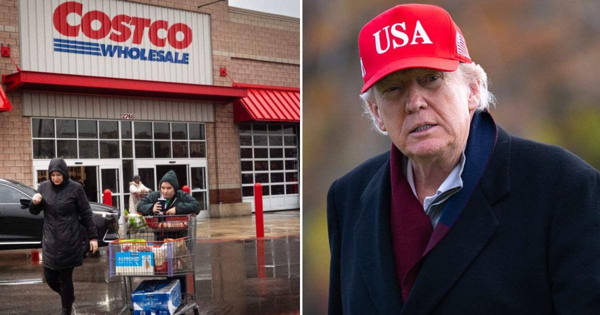 Representational pictures of Trump and Costco (Cover image source: Getty Images | Scott Olson and John McDonnell)