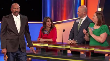 'Family Feud' host Steve Harvey couldn't keep it together after hearing wild answers about jobs