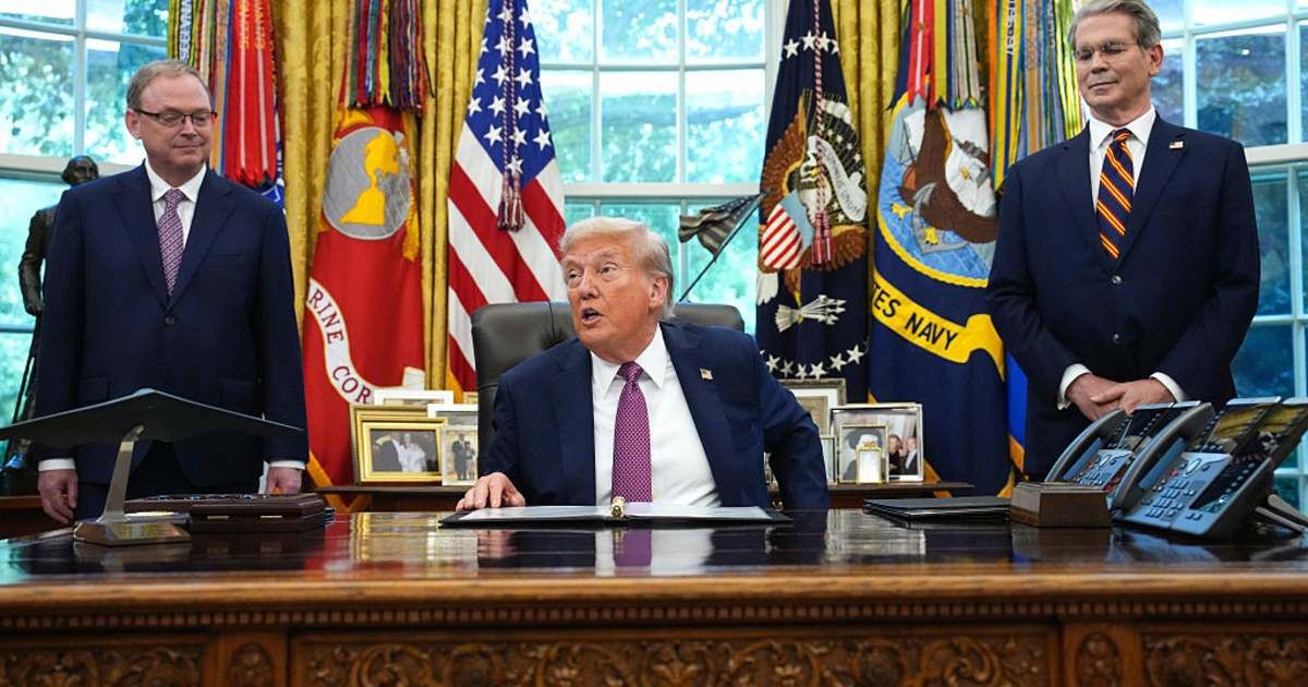  President Trump in the Oval office (Cover Image source: Getty Images | Photo by Kevin Dietsch)