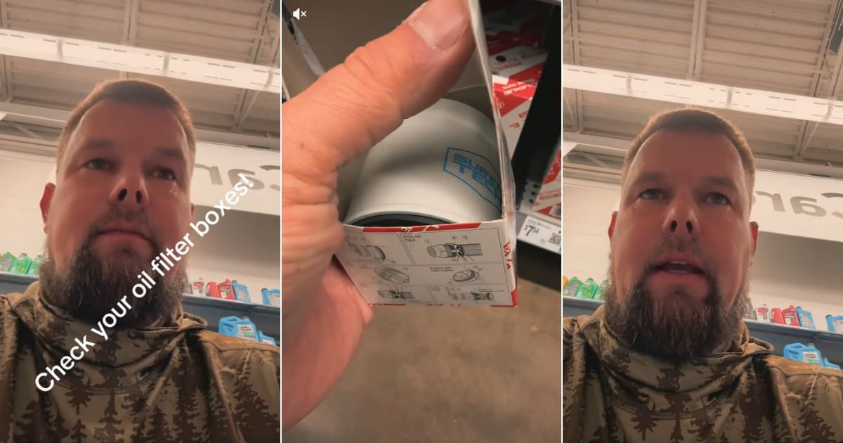 Screenshots showing the Walmart shopper talking about the incident (Image source: TikTok/@sharpintx)