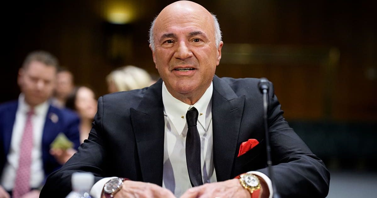  Kevin O'Leary, Chairman of O'Leary Ventures, speaks before a Senate Committee (Image source: Getty Images/Photo by Andrew Harnik)