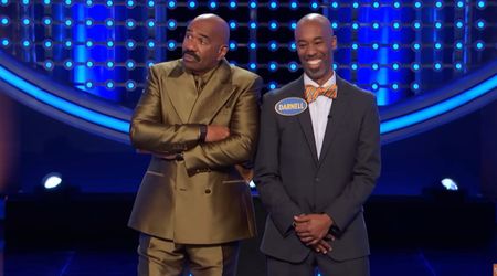 'Family Feud' host Steve Harvey mocks player over his wife's performance that cost them a win