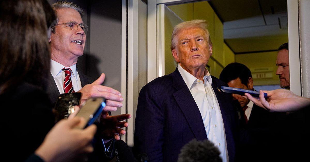 Treasury Secretary Scott Bessent with President Trump (Cover Image Source: Getty Images | Andrew Harnik)