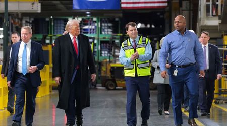 Trump says it's good Ford can't hire enough workers — says 'robots are going to be a factor'