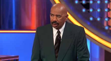 'Family Feud' host Steve Harvey stares down player over wild answer about habits of men