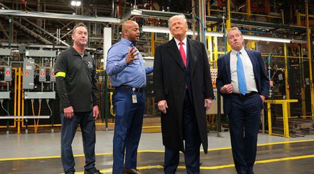 Ford worker who confronted Trump and was suspended gets over $800,000 in donations