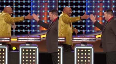 'Family Feud' player earns special high five from Steve Harvey for his controversial answer