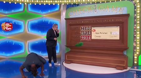 'Price Is Right' contestant drops to his knees after losing trip by a small margin