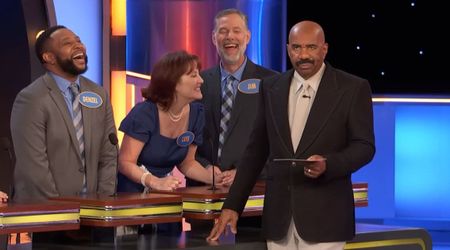 'Family Feud' host Steve Harvey gives contestant a reality check about how marriages work