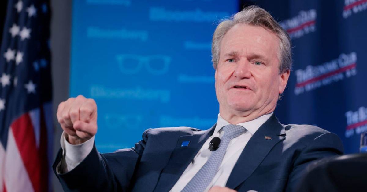 Bank of America CEO Brian Moynihan (Cover Image Source: Getty Images | Anna Moneymaker)