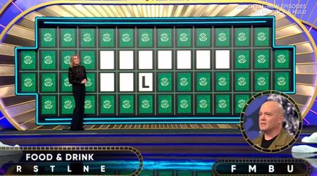 'Wheel of Fortune' player blanks out and loses bonus round after receiving only one letter as clue 