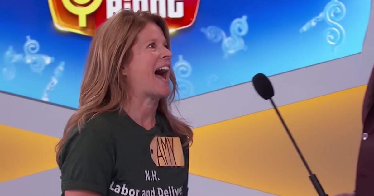 Screenshot showing the contestant on "The Price Is Right." (Cover Image Source: YouTube | The Price Is Right)