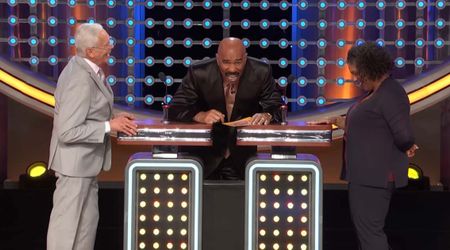 'Family Feud' host Steve Harvey hugs player after his incredible answer: 'I almost cried'