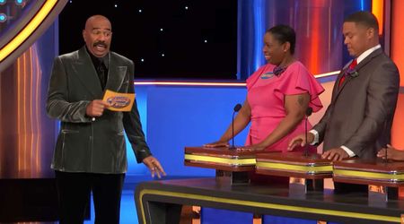 ‘Family Feud’ host Steve Harvey looked clueless after hearing contestant's 'OB-GYN' answer