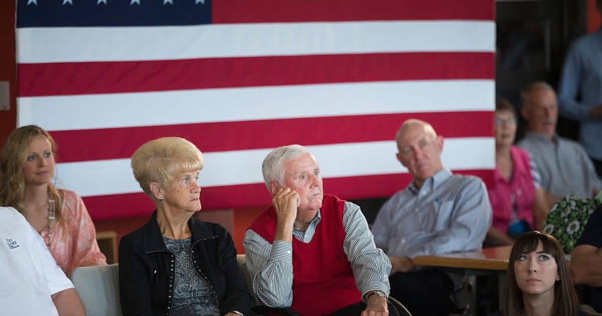 Representative image of retired Americans. (Cover Image Source: Getty Images | Photo by Scott Olson)
