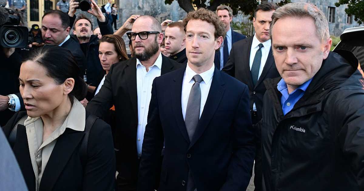 Meta CEO Mark Zuckerberg leaves the LA Superior Court after testifying (Cover Image Source: Getty Images | Photo by Wally Skalij) 