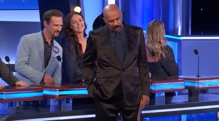 'Family Feud' host Steve Harvey mocks players for their wild answers about pulling hair