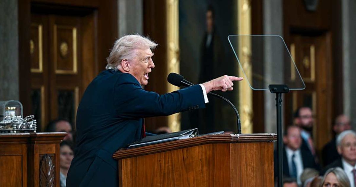  U.S. President Donald Trump delivers the State of the Union address during a joint session of Congress in the House Chamber at the Capitol (Cover image source: Getty Images/Photo by Kenny Holston-Pool)
