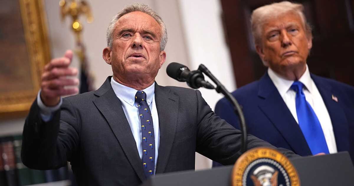 U.S. Health and Human Services Secretary Robert F. Kennedy Jr., alongside President Donald Trump (Cover image source: Getty Images/Photo by Andrew Harnik)