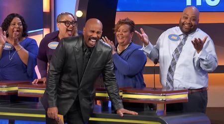 'Family Feud' host Steve Harvey loses it over contestants’ reasons for not brushing teeth