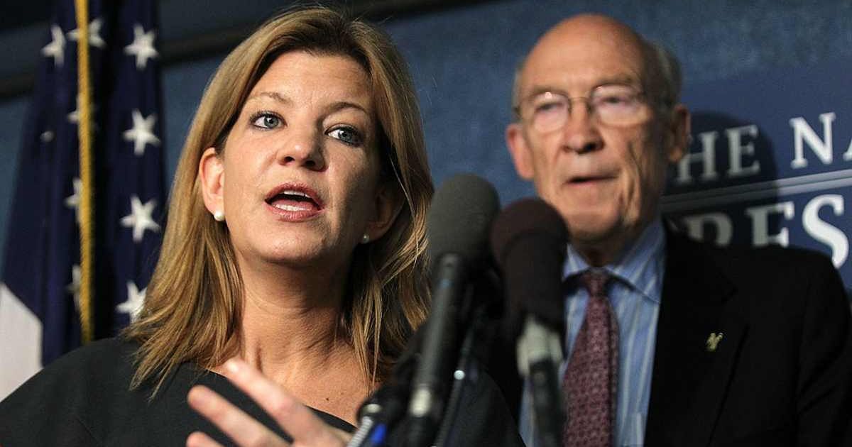 President of the committee for a Responsible Federal Budget Maya MacGuineas (Image source: Getty Images | Alex Wong)