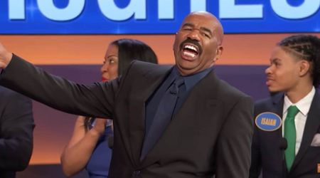 ‘Family Feud’ host Steve Harvey claps back at player who slyly made fun of his bald head